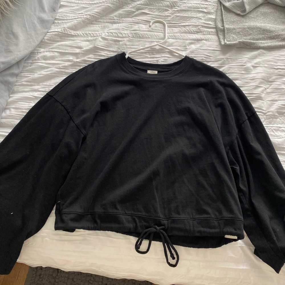 Aritzia Bell Sleeved Crop Top